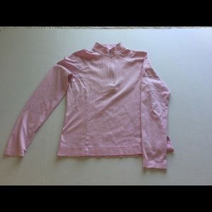 COYOTE MOON Pink LS Athletic Pullover Size MEDIUM